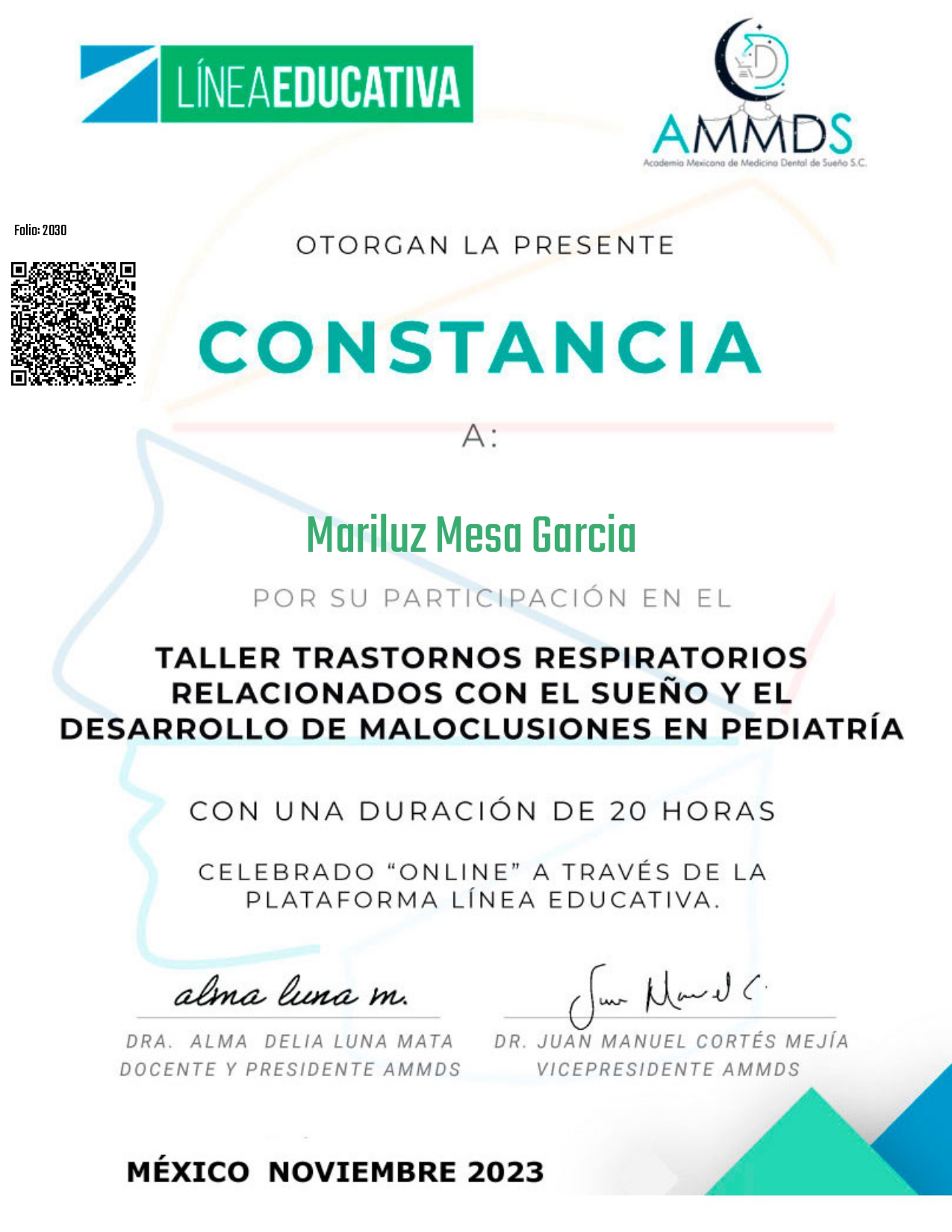 Certificación 11